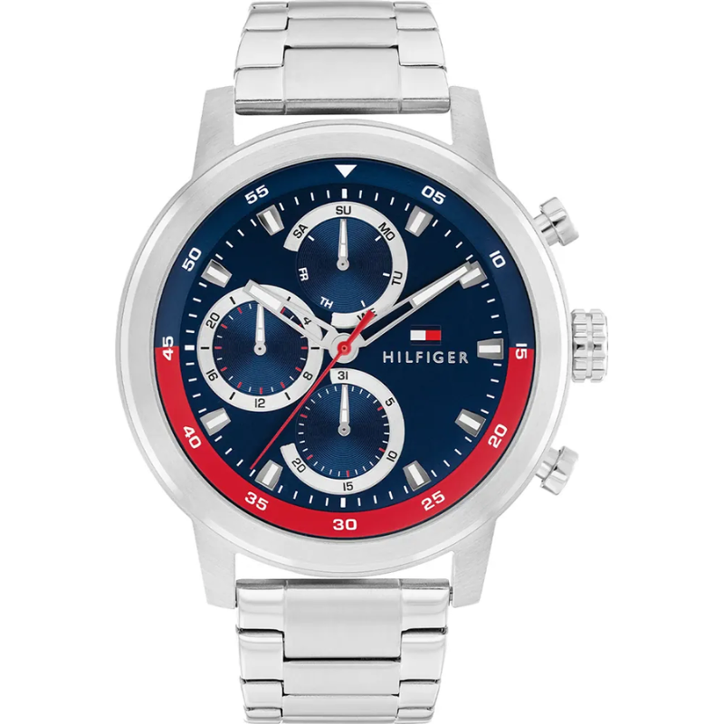 Tommy Hilfiger Rocky Multifunction watch with silver bracelet